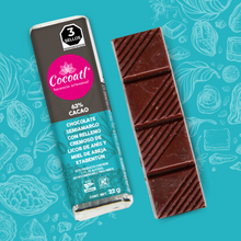 Cargar imagen en el visor de la galería, Paquete Barras De Chocolate Relleno Cremoso Cocoatl 30pzas 22 g. c/u