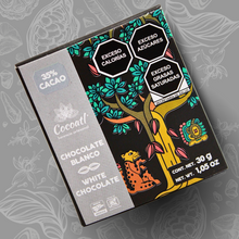 Cargar imagen en el visor de la galería, Barra de Chocolate Blanco Jaguar 35% Cacao 30 g.
