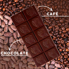 Cargar imagen en el visor de la galería, Barra De Chocolate Amargo Con Café Cocoatl 72% Cacao 80 g.