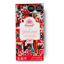 Cargar imagen en el visor de la galería, Paquete 8 Barras De Chocolate Cocoatl Celebrando México 80 g.