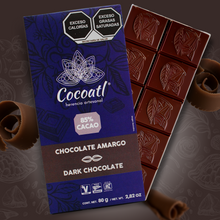 Cargar imagen en el visor de la galería, Barra De Chocolate Amargo 85% Cacao 80 g.