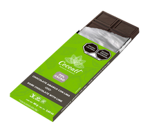 Cargar imagen en el visor de la galería, Barra De Chocolate Amargo Con Lima 72% Cacao 80 g.