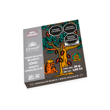 Cargar imagen en el visor de la galería, Barra de Chocolate Blanco Jaguar 35% Cacao 30 g.
