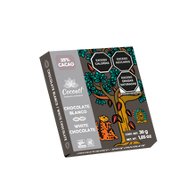 Cargar imagen en el visor de la galería, Barra de Chocolate Blanco Jaguar 35% Cacao 30 g.