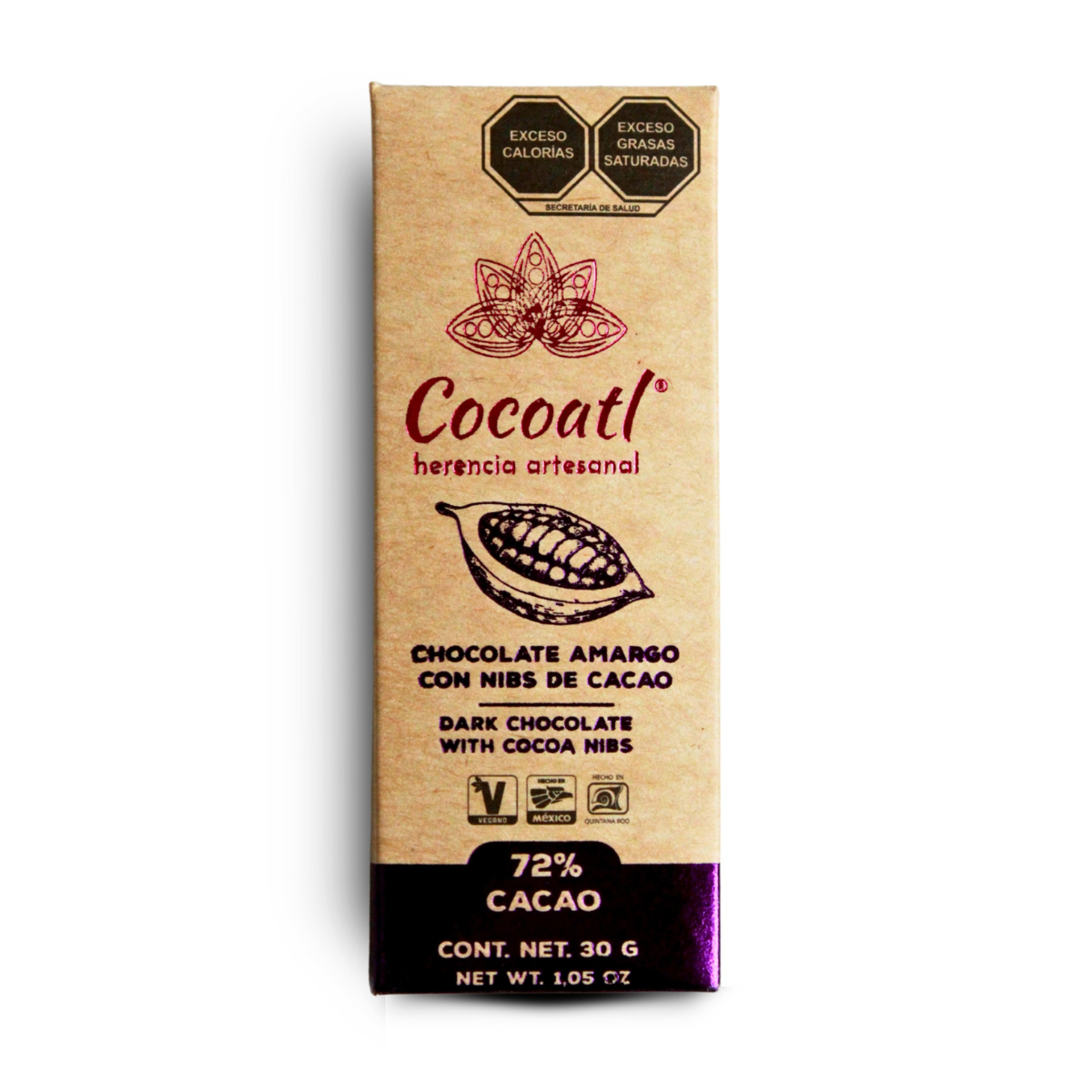 Caja Con 3 Barras de 30 g. c/u