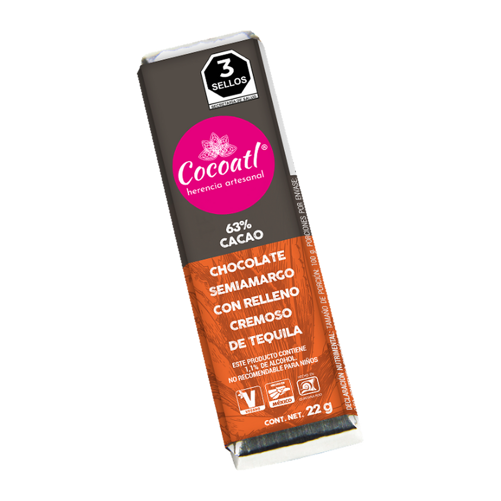 Caja Con 3 Barras Rellenas 22 g. c/u