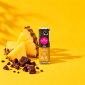 Barra de Chocolate Amargo con Relleno de Piña 63% Cacao 22 g.